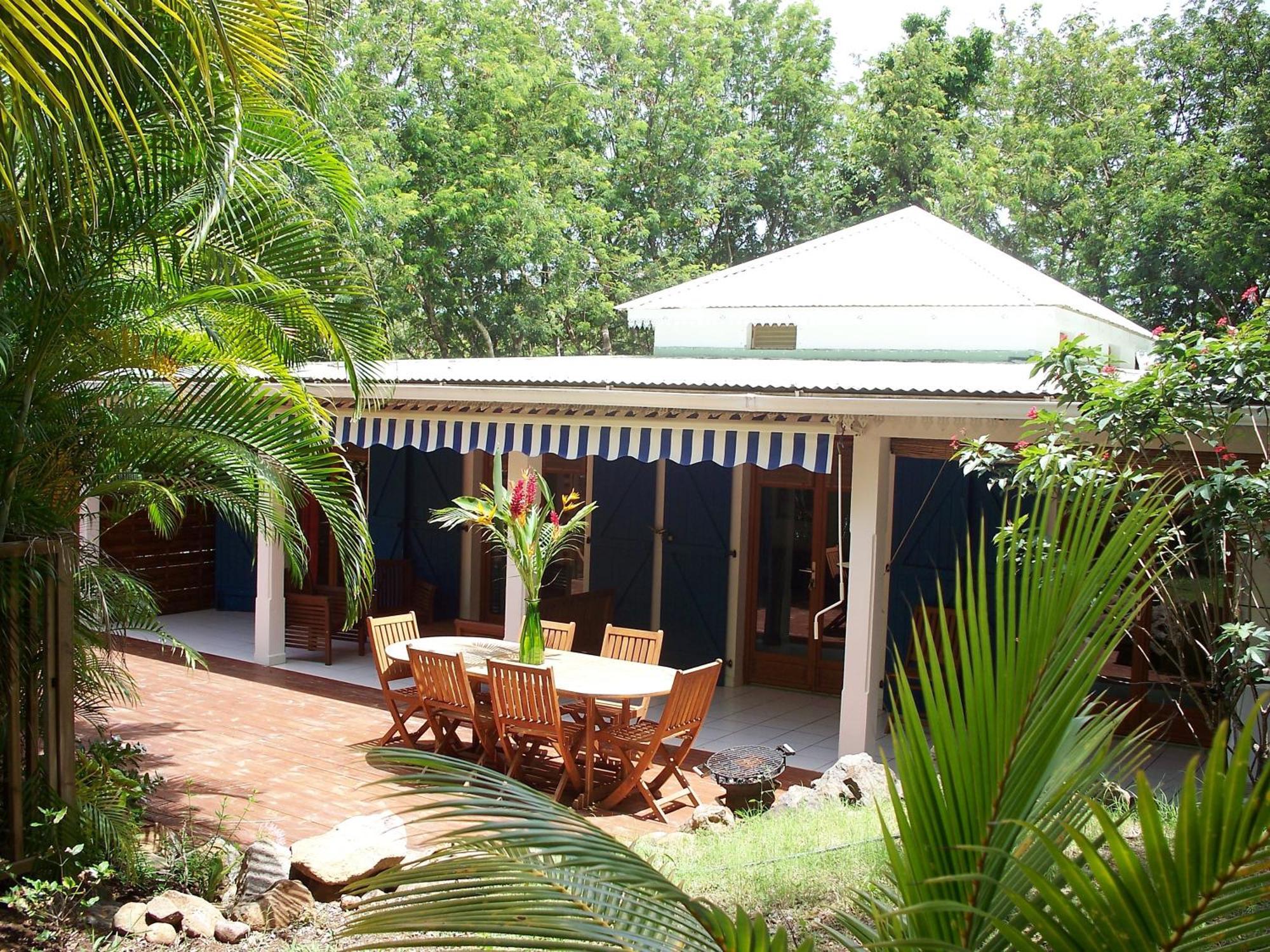 Au Jardin Des Colibris Ecolodge&Spa Deshaies Exterior foto